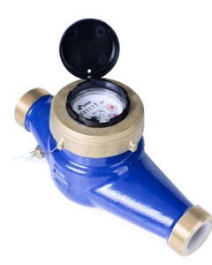 Water meter digital 1" for Smaai panel